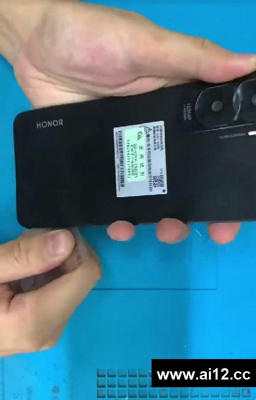 荣耀重摔维修全过程